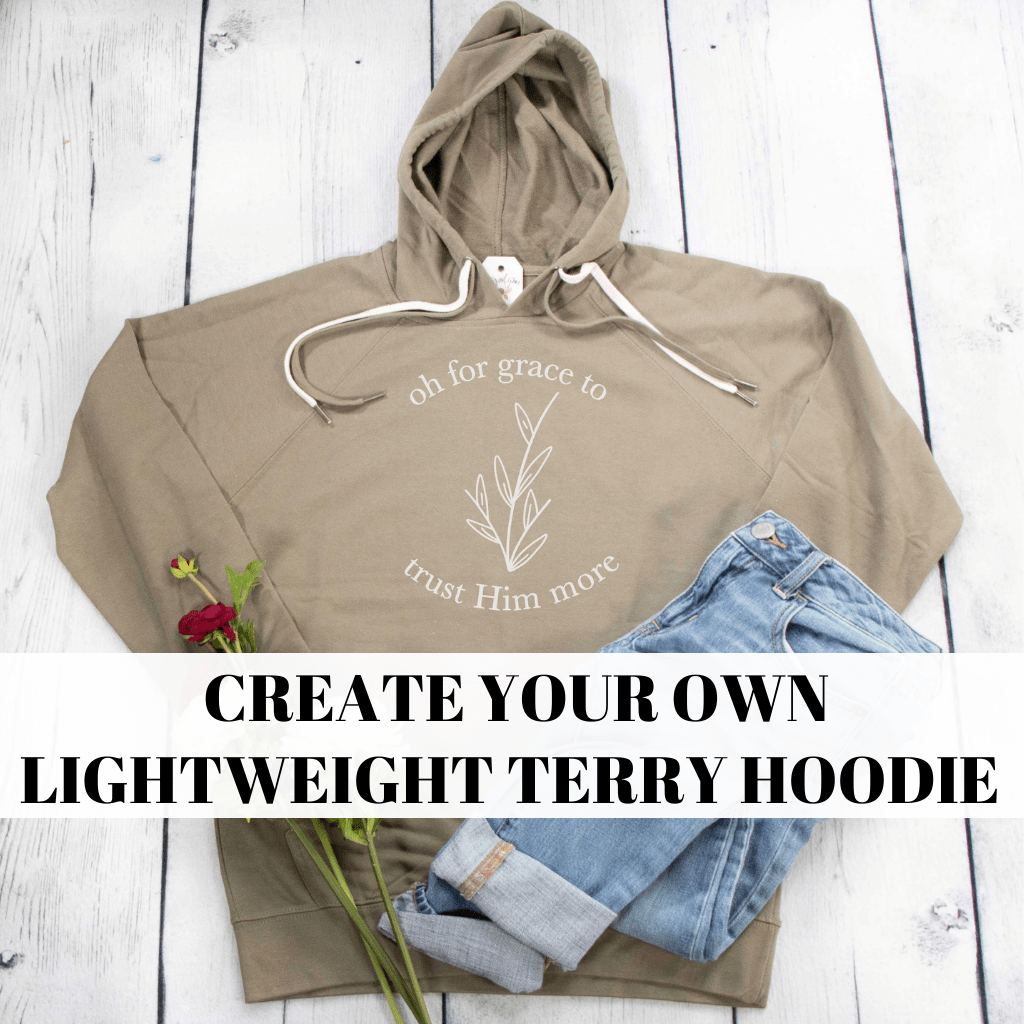 Create Your Own Lightweight Terry Hoodie