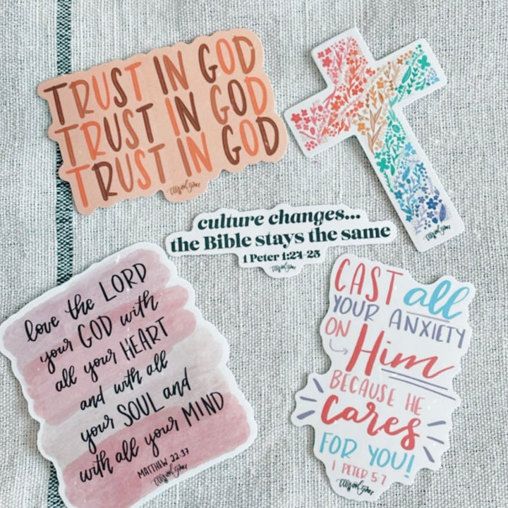 ellyandgrace StickerClub Sticker Club - Monthly Christian Sticker Subscription!