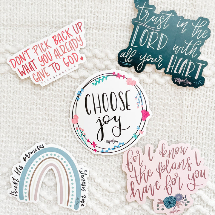 ellyandgrace StickerClub Sticker Club - Monthly Christian Sticker Subscription!