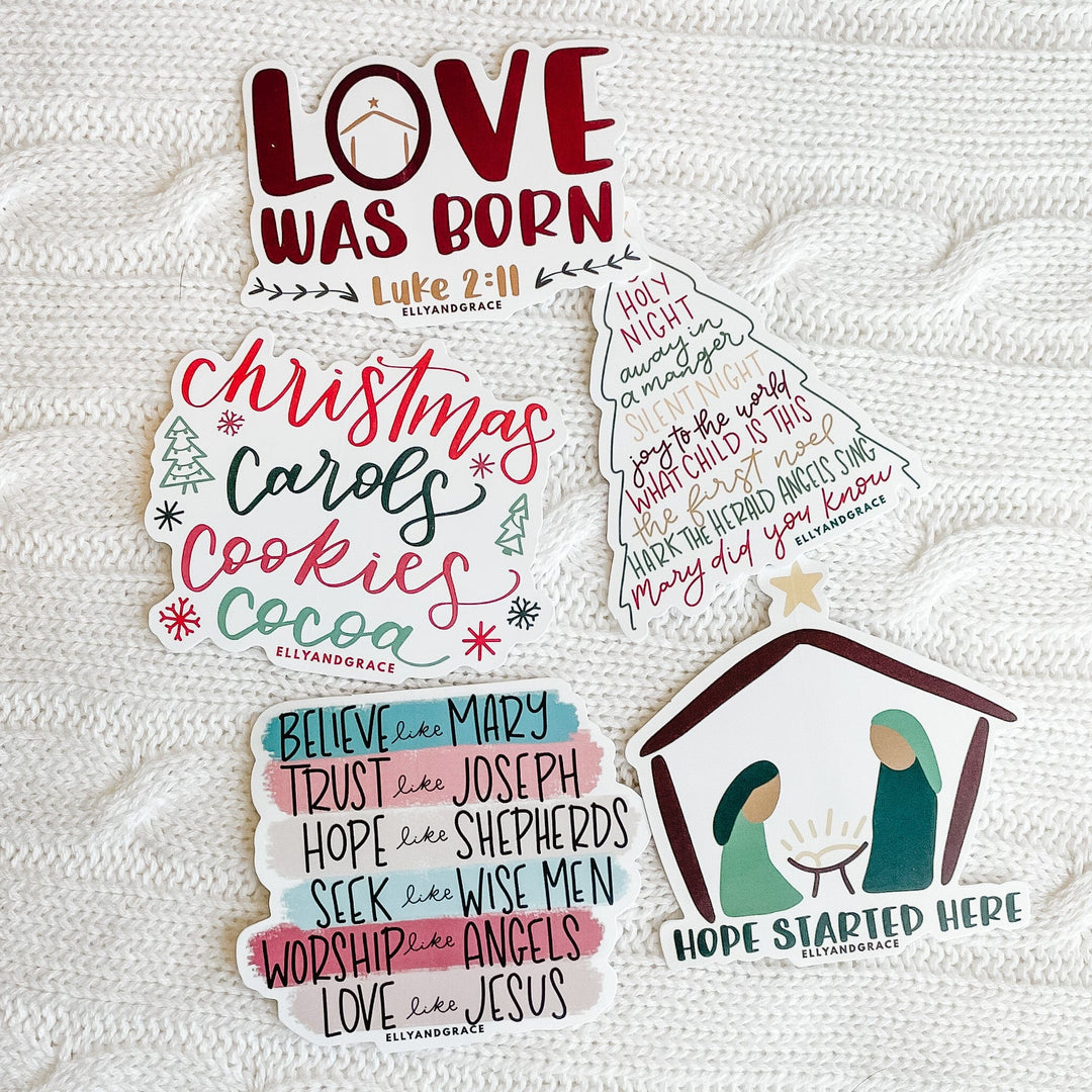 ellyandgrace Stickerpack CHRISTMAS Sticker Pack