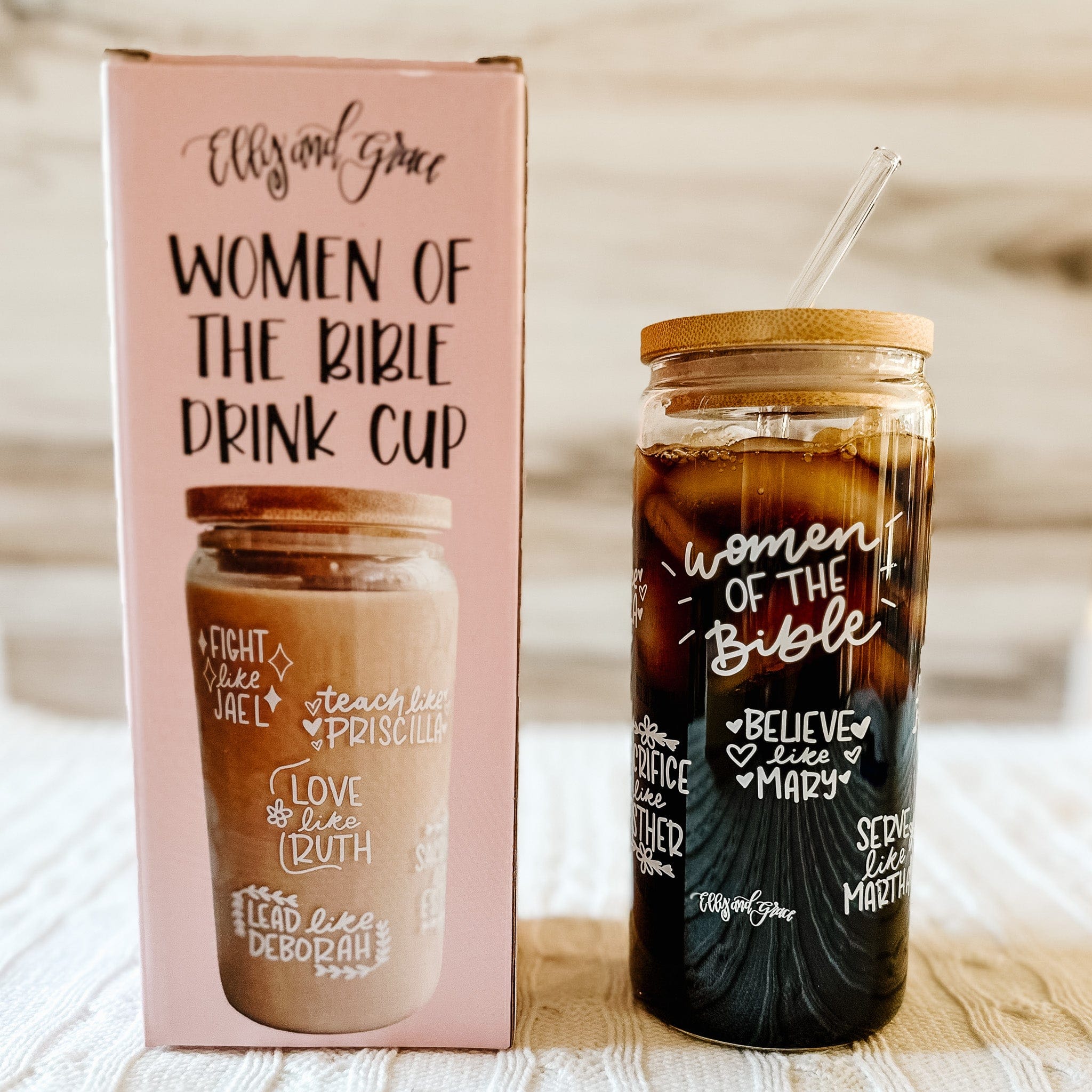 Women of The Bible Book Tumbler 20oz