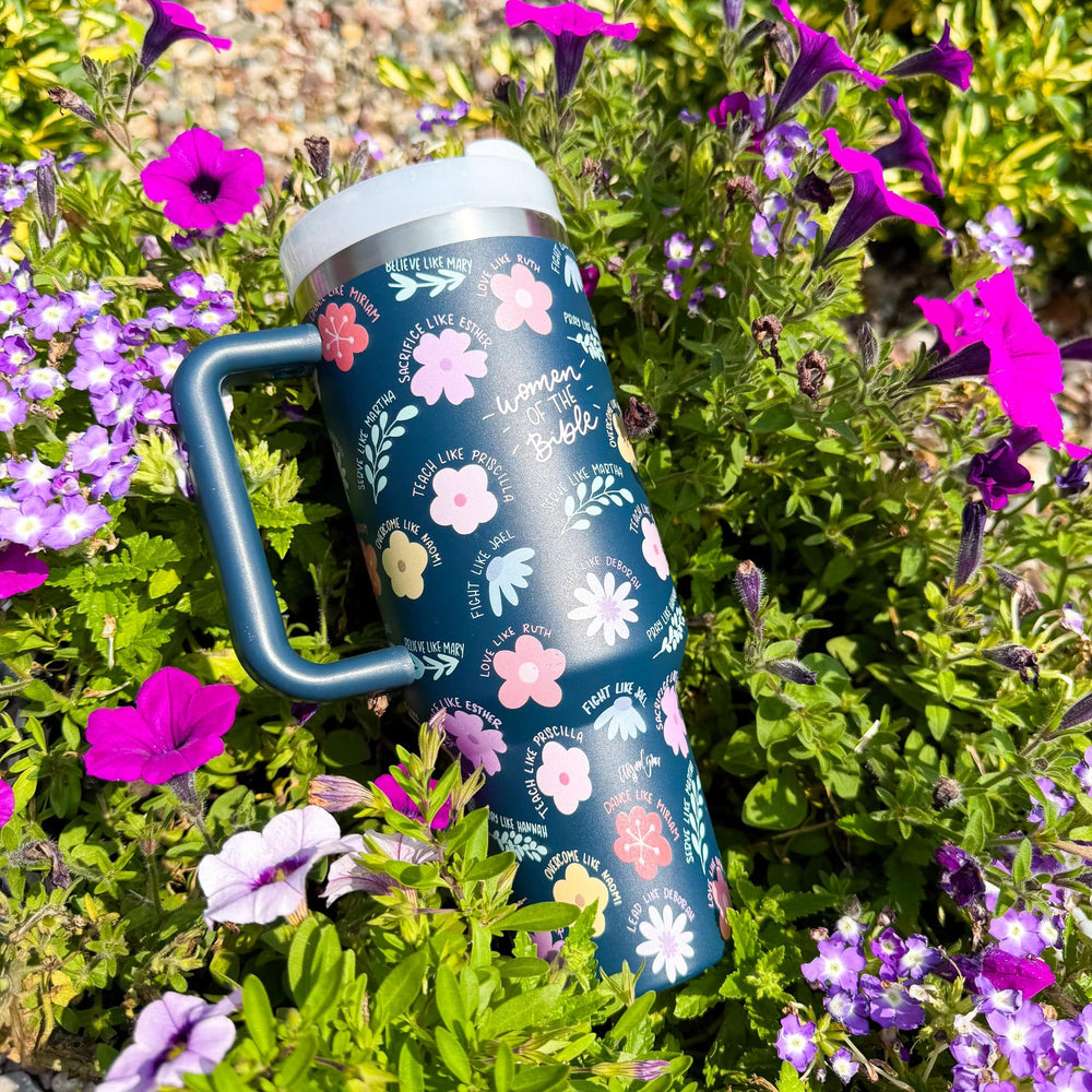 ellyandgrace Tumbler 40oz Women Of the Bible 40oz Stainless Steel Insulated Tumbler