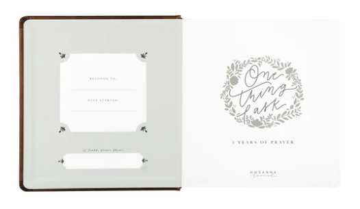 Hosanna Revival EG-5 YEAR JOURNAL ONE THING I ASK 5-YEAR PRAYER JOURNAL: EDINBURGH THEME