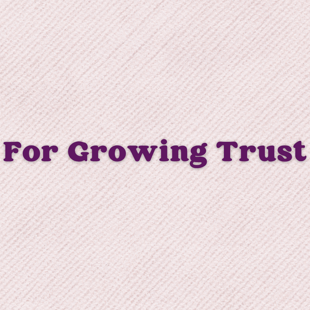 A Prayer For Growing Trust in God