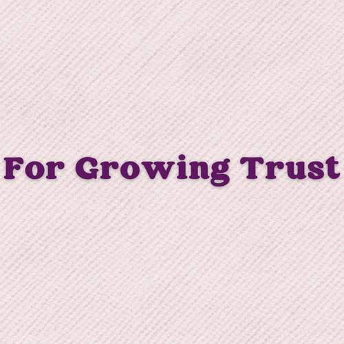 A Prayer For Growing Trust in God