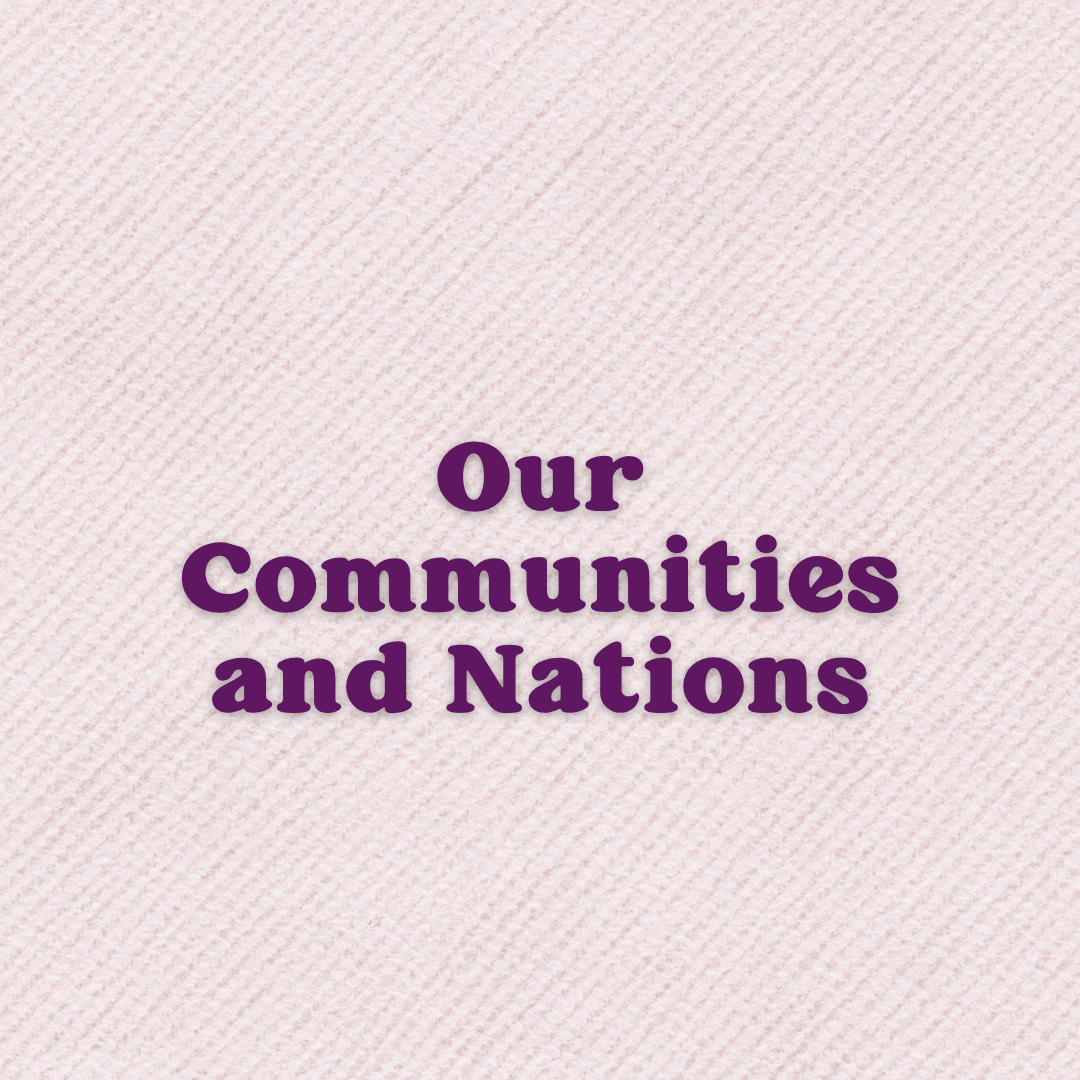 A Prayer For Our Communities and Nations