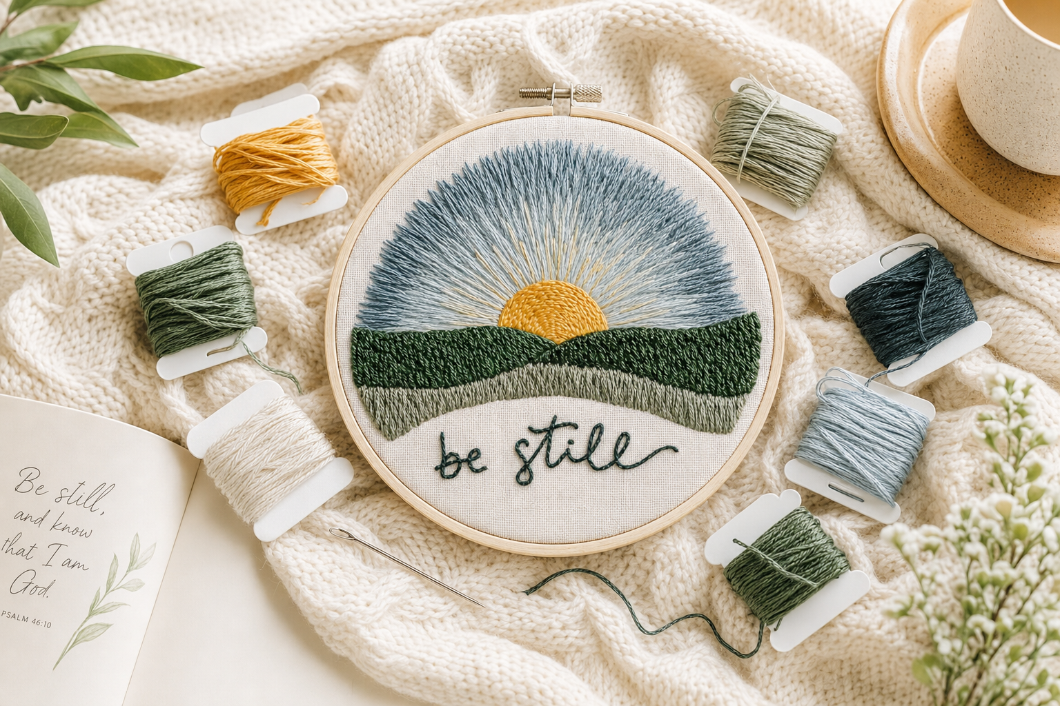 Christian Embroidery for Beginners: How to Start Your First Kit