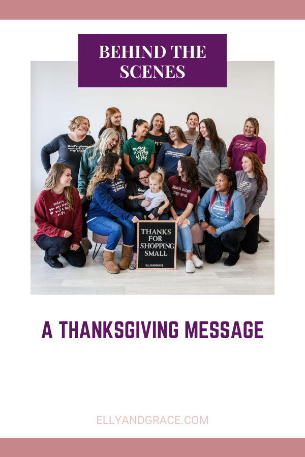 A Thanksgiving Message