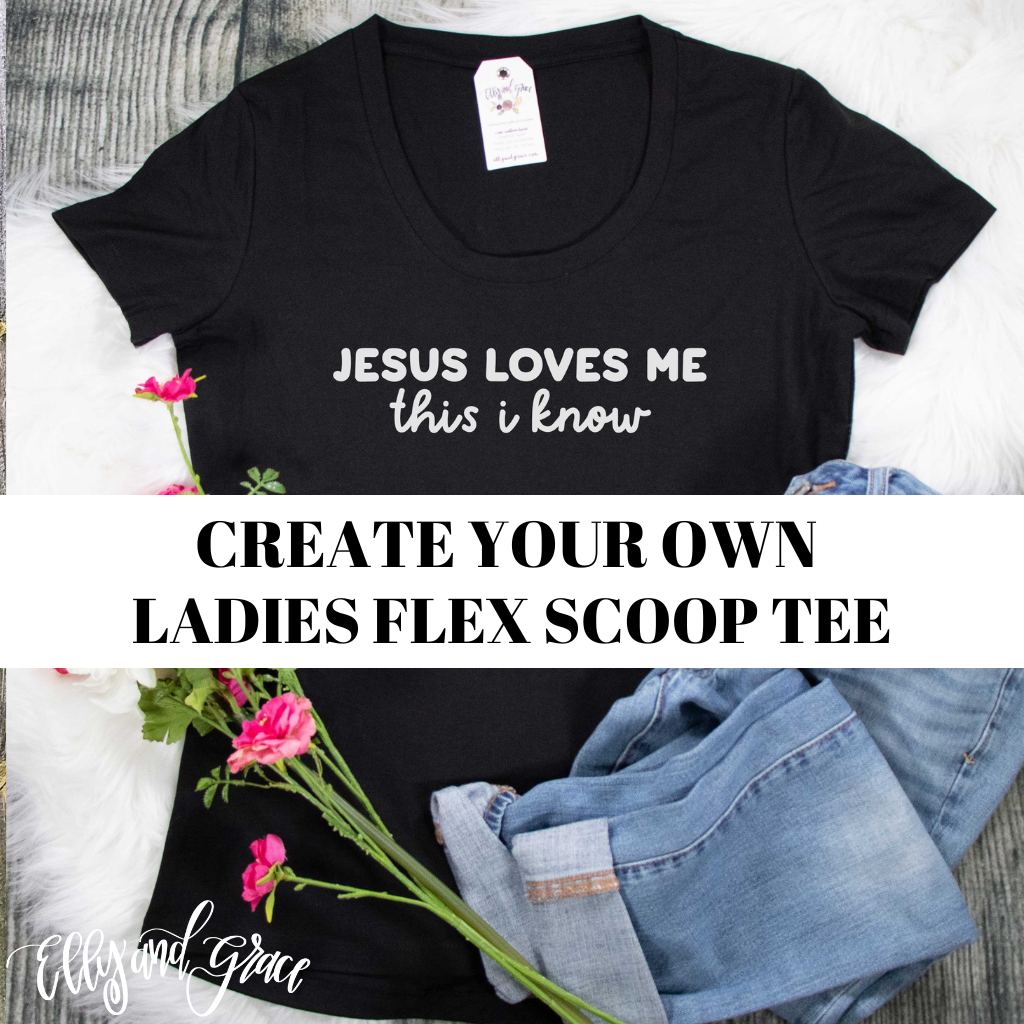 Ladies Flex Scoop Tee