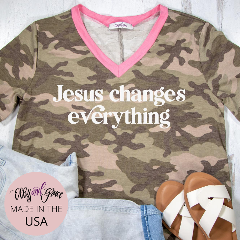 Camo V-Necks