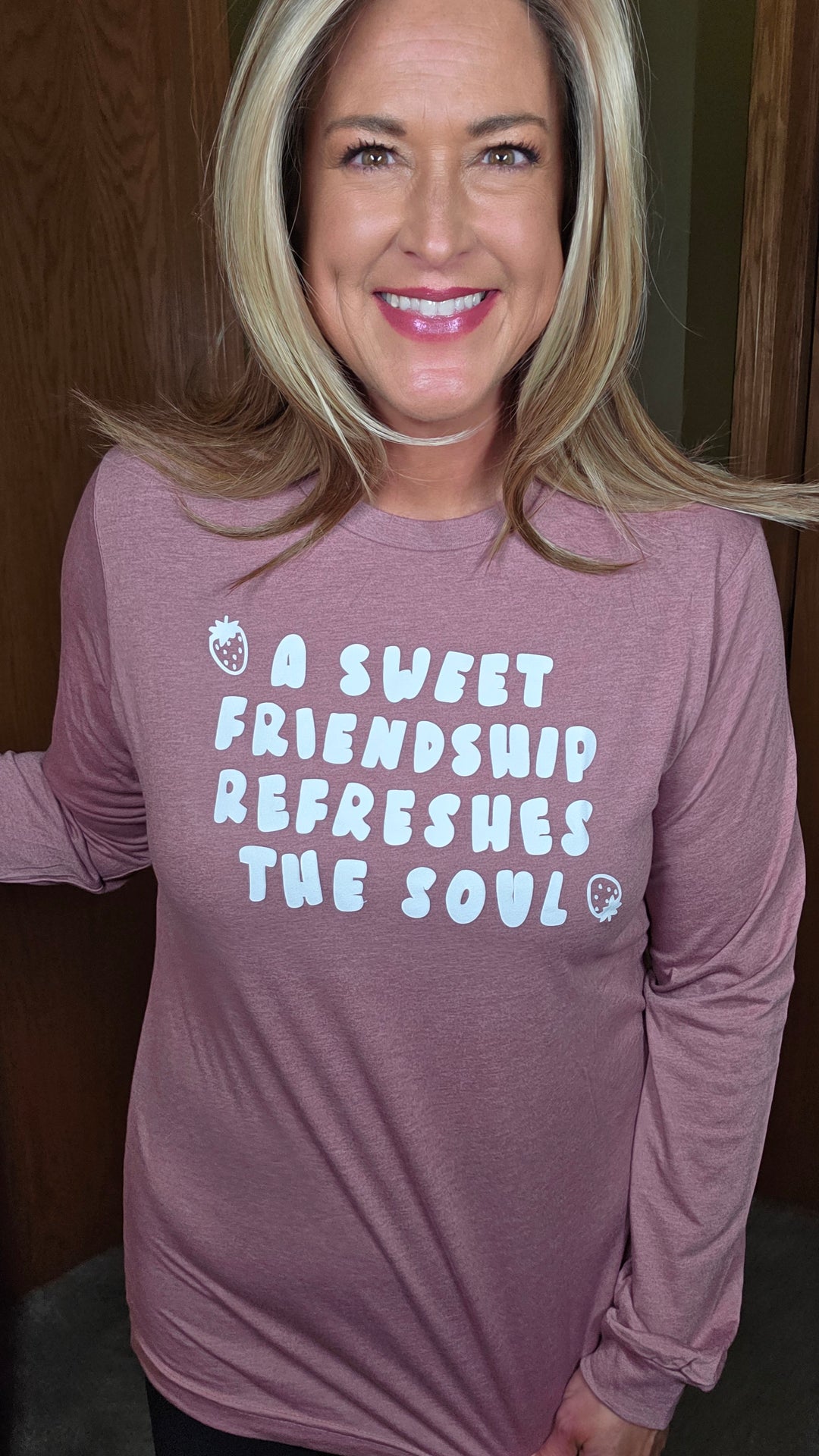 A Sweet Friendship Crew Longsleeve