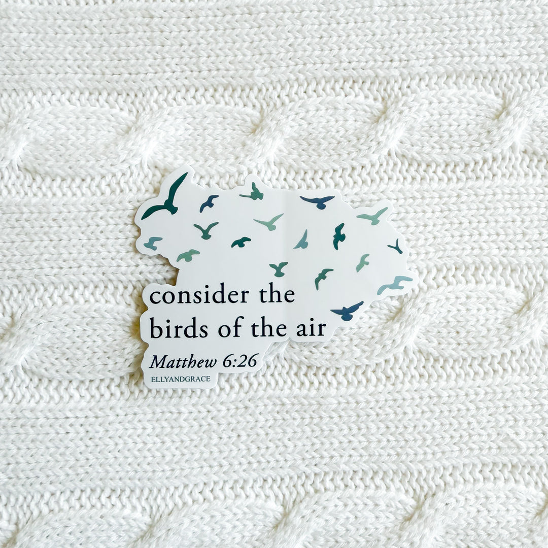 Consider The Birds Sticker