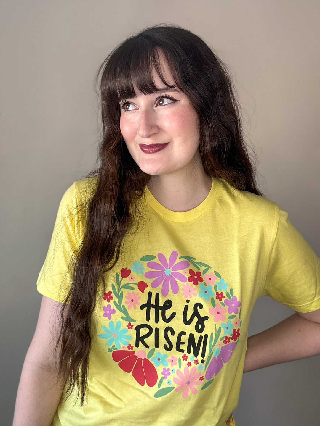 Spring He is Risen Multicolor Unisex Shirt