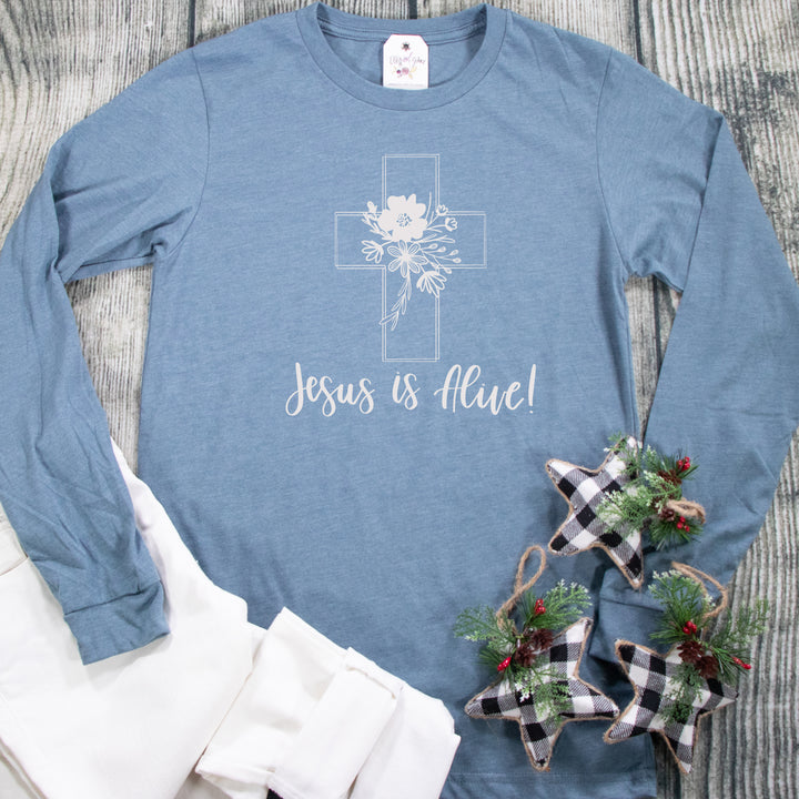 Jesus Is Alive! Crew Longsleeve