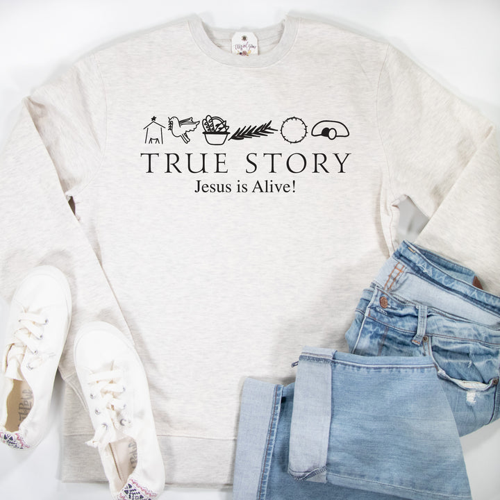 Symbols True Story Classic Sweatshirt