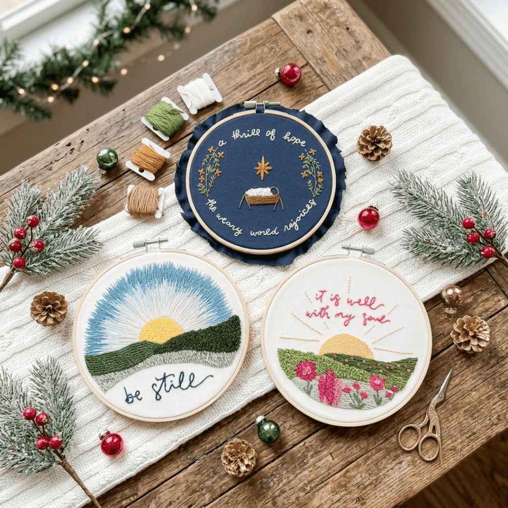 Elly and Grace Christmas In July 3-pc Embroidery Bundle *LIMITED TIME* 50% OFF!