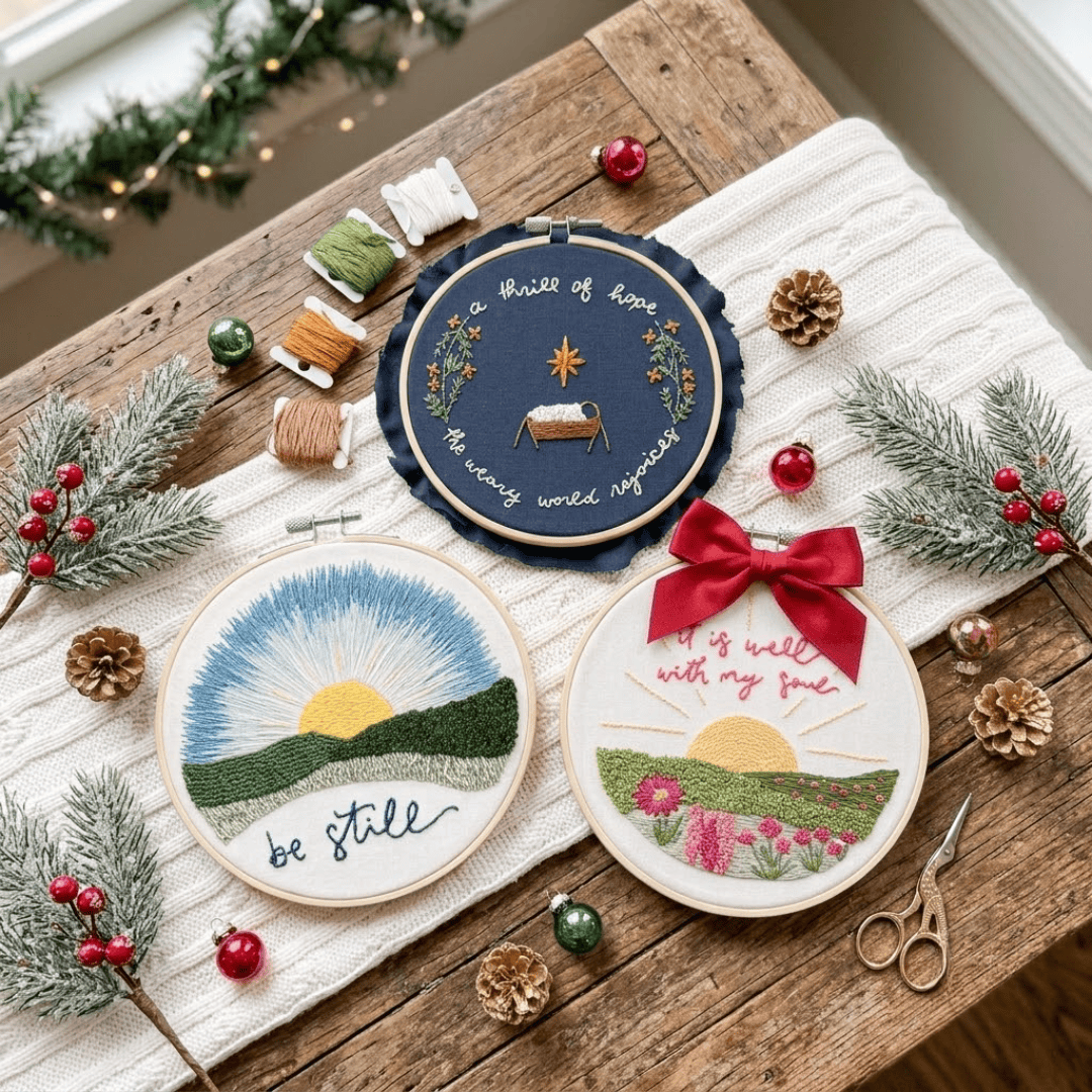 Elly and Grace Christmas In July 3-pc Embroidery Bundle *LIMITED TIME* 50% OFF!