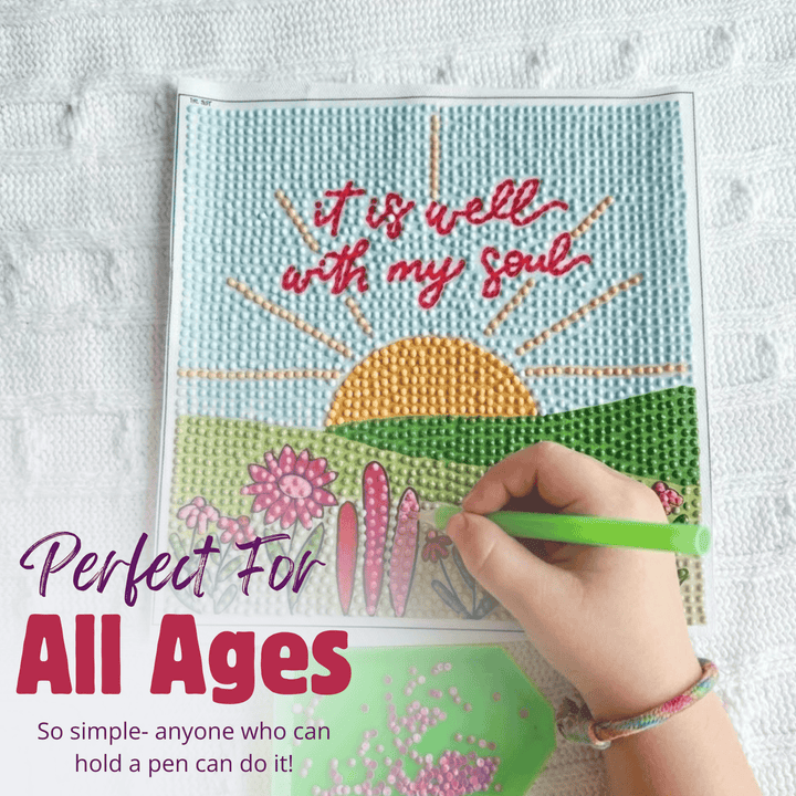 Elly and Grace It Is Well & Be Still Diamond Art Bundle