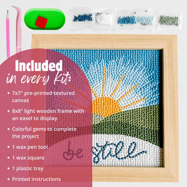 Elly and Grace It Is Well & Be Still Diamond Art Bundle