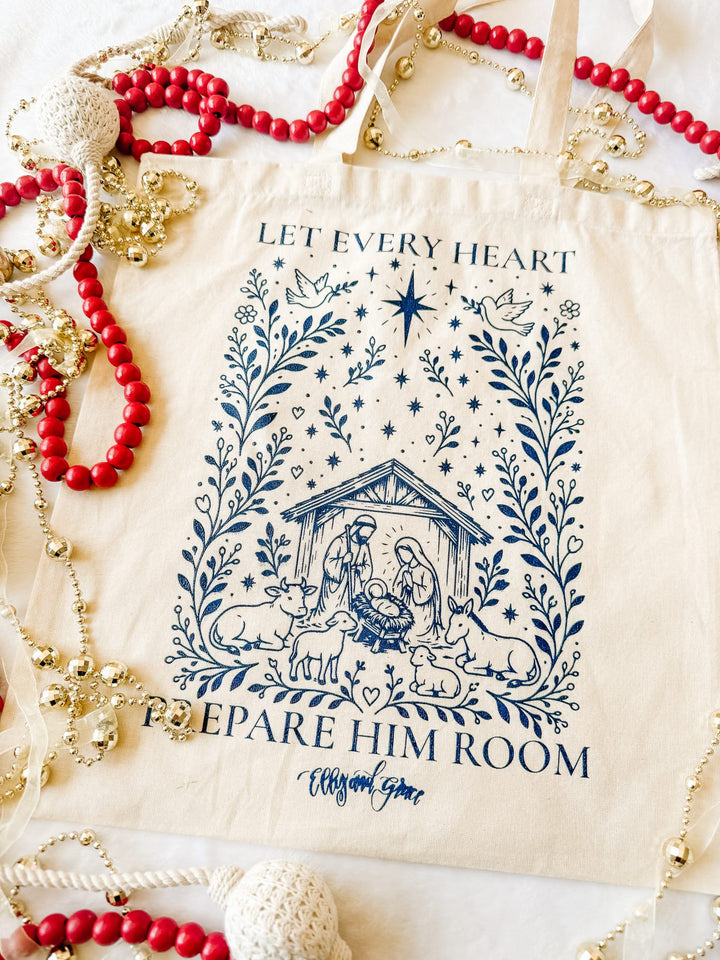 Elly and Grace Tote Christmas Tote Bag (FREE with your $50+ Christmas order)