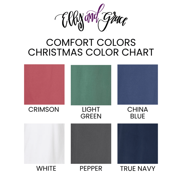 ellyandgrace 1717 A Thrill Of Hope (2026) Comfort Color Unisex Shirt