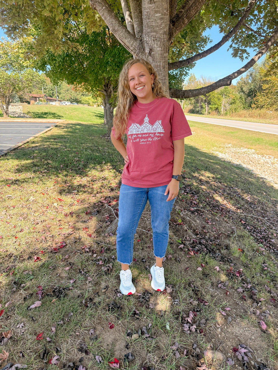 ellyandgrace 1717 As For Me And My House Comfort Color Unisex Shirt