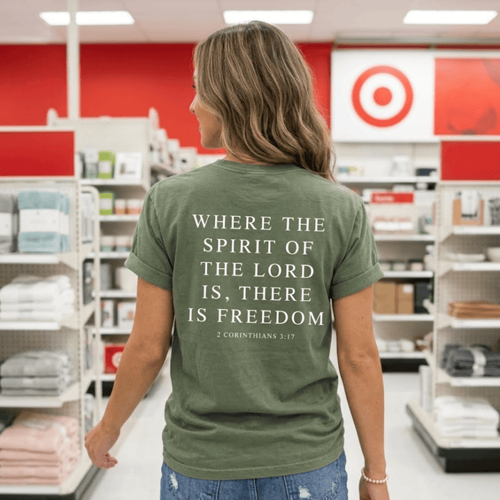 ellyandgrace 1717 Freedom Comfort Colors Unisex Shirt