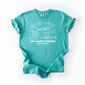 God Always Provides Comfort Colors Unisex Shirt