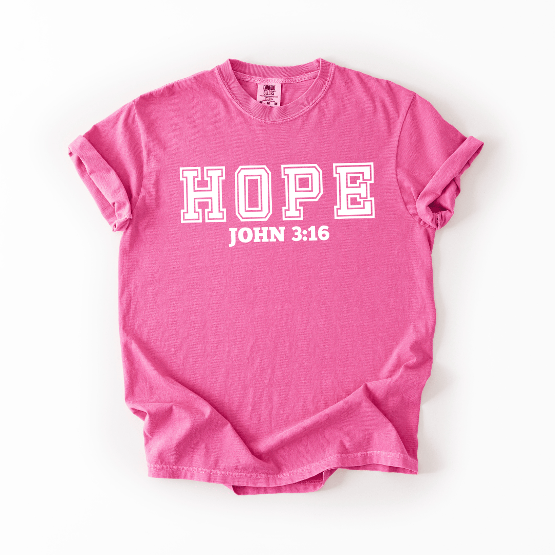 ellyandgrace 1717 Hope Collegiate Comfort Colors Unisex Shirt
