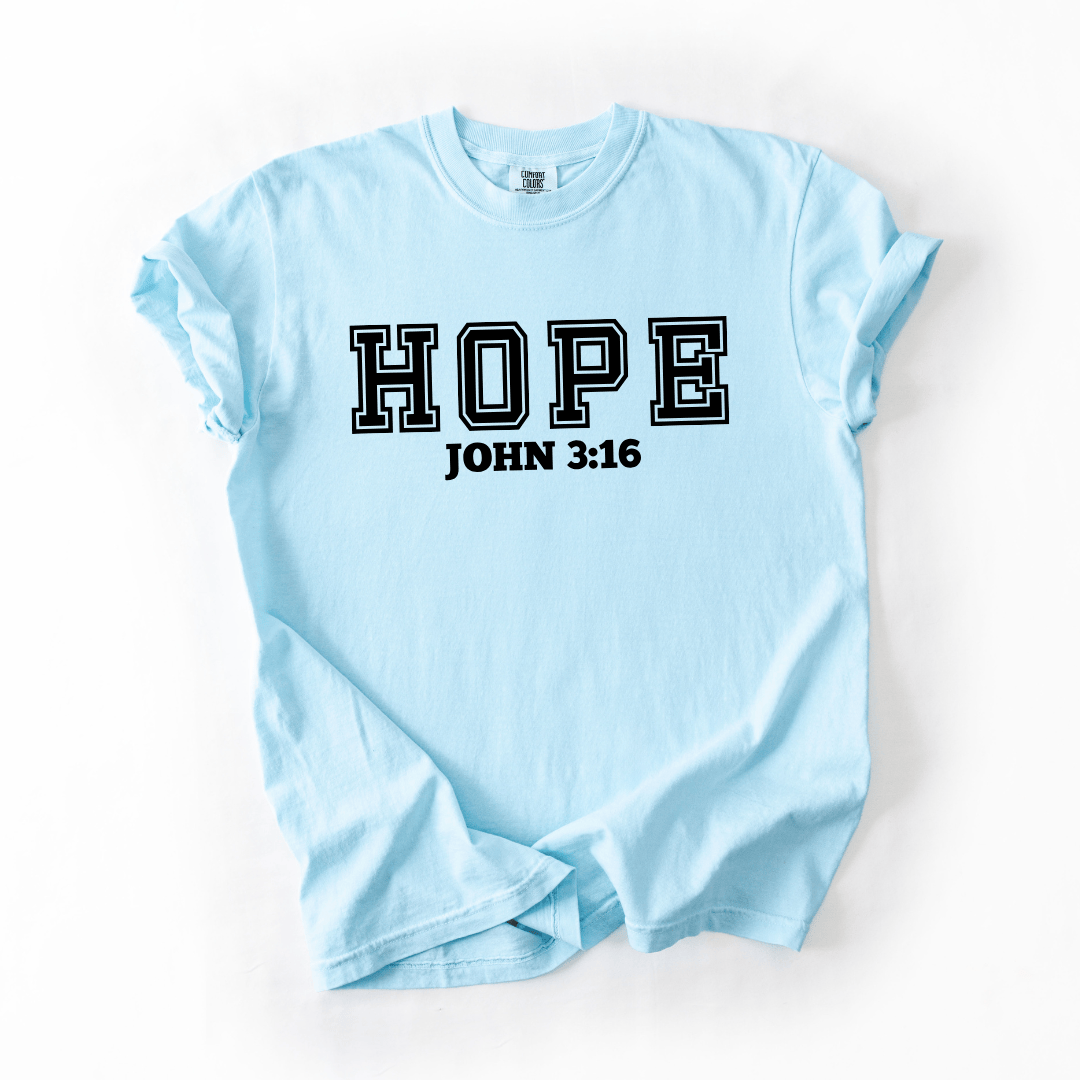ellyandgrace 1717 Hope Collegiate Comfort Colors Unisex Shirt