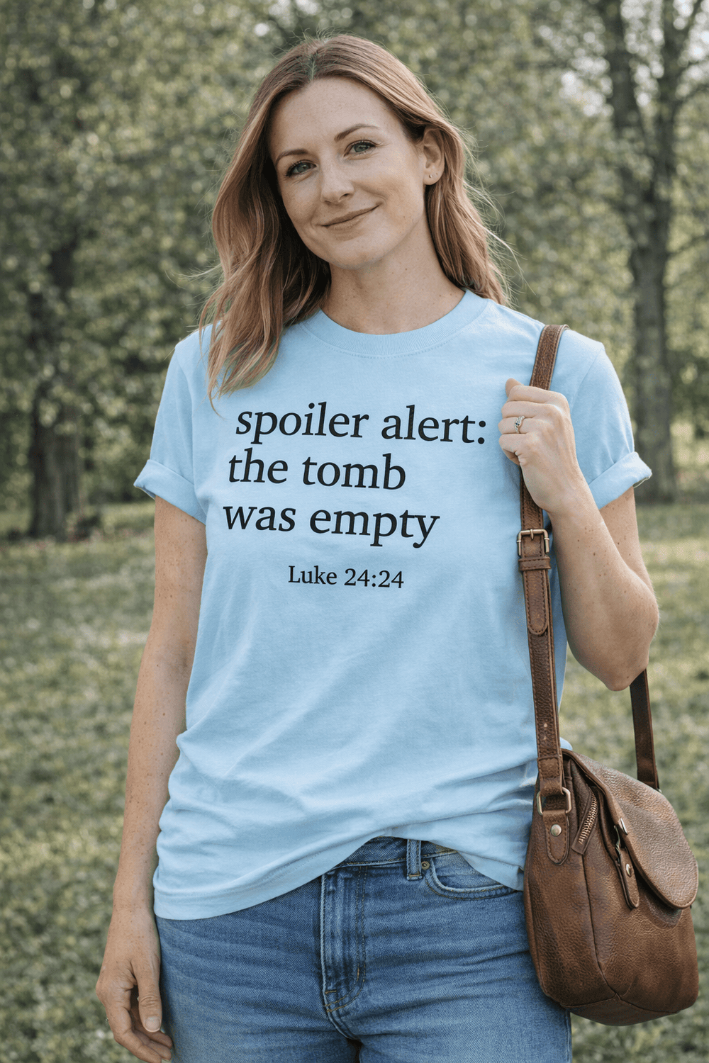 ellyandgrace 1717 Spoiler Alert: The Tomb Was Empty® Comfort Colors Unisex Shirt