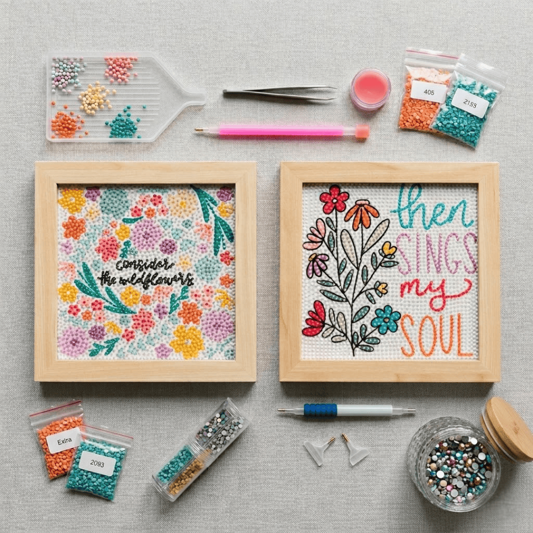 ellyandgrace 2-pc Bundle: Diamond Art Kits