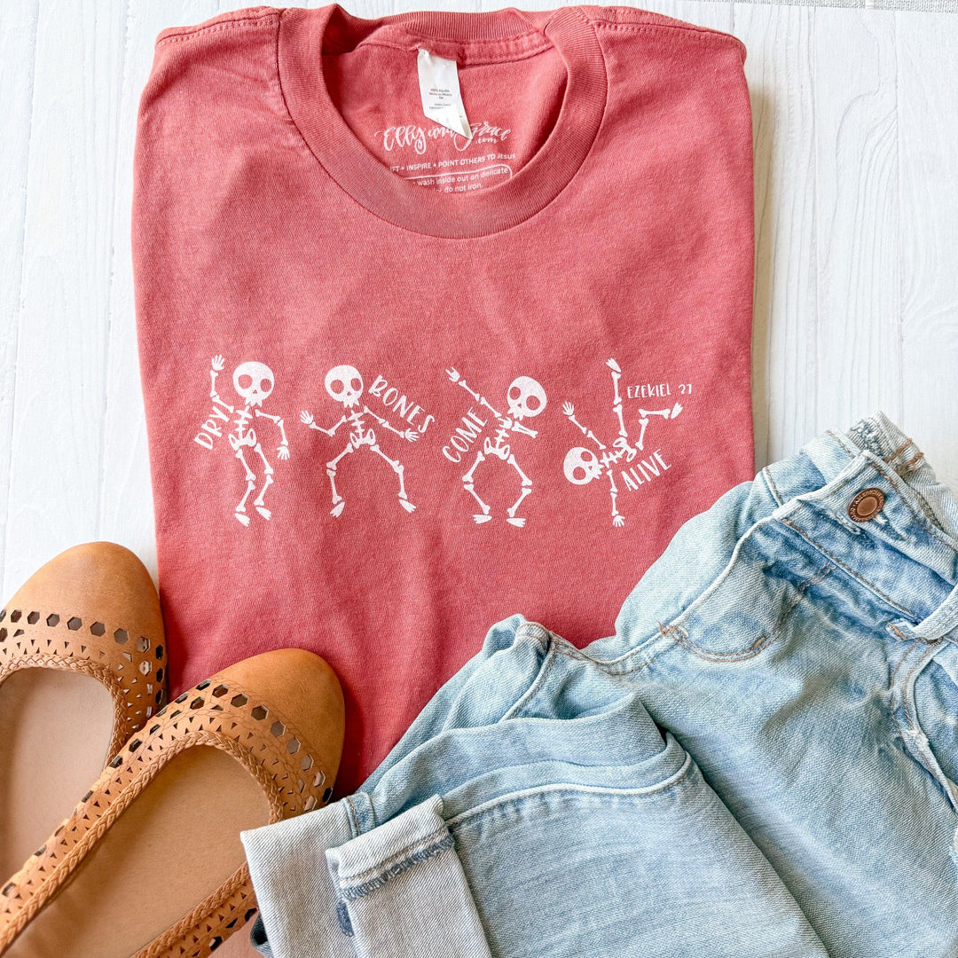 ellyandgrace 202 FLASH SALE: Dry Bones Come Alive Unisex Shirt