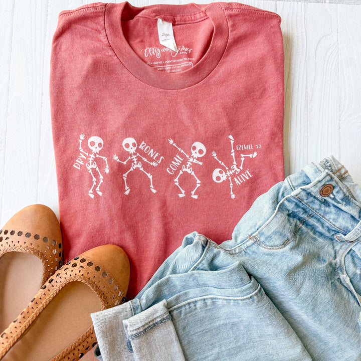 ellyandgrace 202 FLASH SALE: Dry Bones Come Alive Unisex Shirt