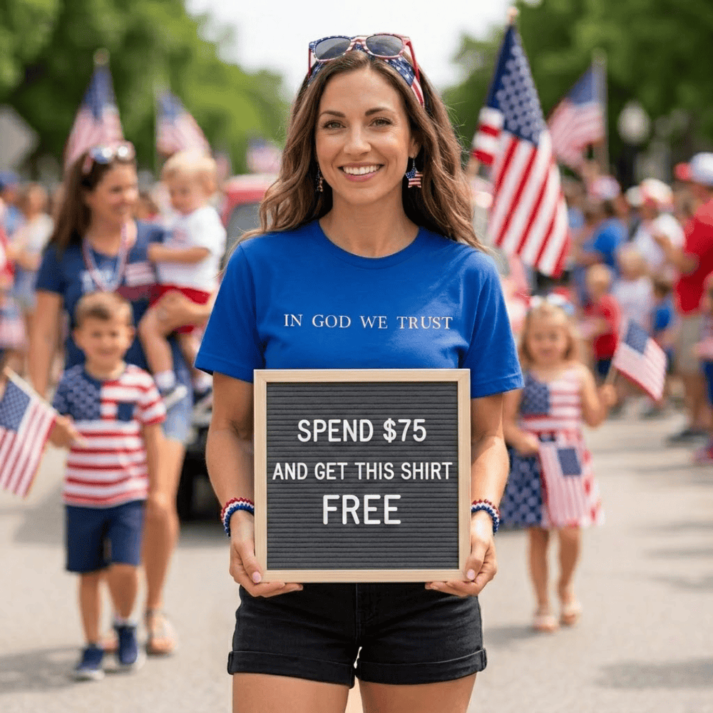 ellyandgrace 202 Free on Orders $75+ - In God We Trust Unisex Shirt