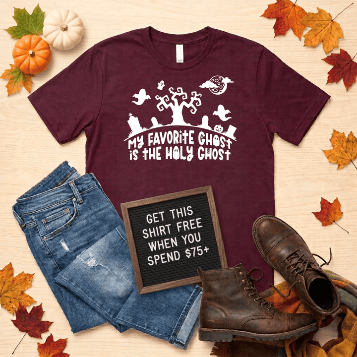 ellyandgrace 202 Free on Orders $75+ - My Favorite Ghost Is The Holy Ghost