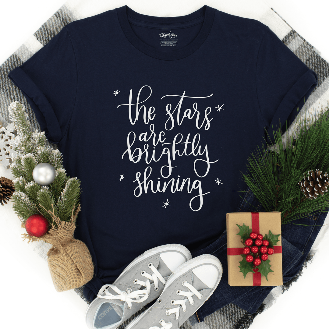 ellyandgrace 202 Free on Orders $75+ - The Stars Are Brightly Shining Unisex Shirt