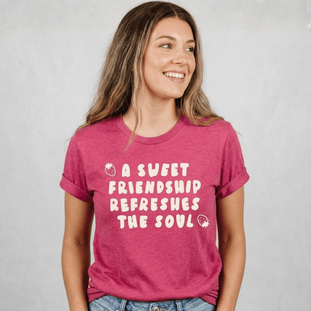 ellyandgrace 3001C A Sweet Friendship Unisex Shirt