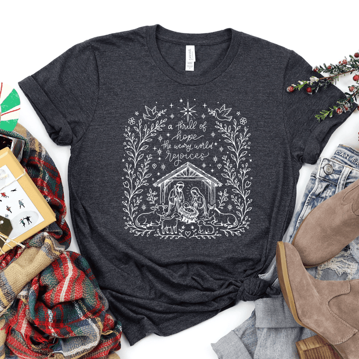 ellyandgrace 3001C A Thrill Of Hope (2026) Unisex Shirt