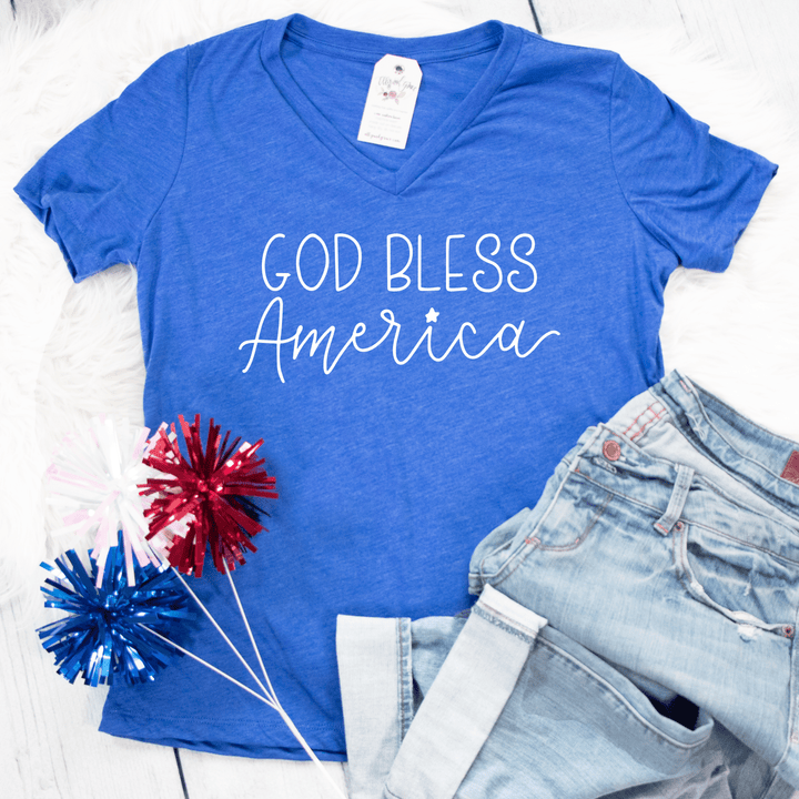 ellyandgrace 3001C America Unisex Shirt