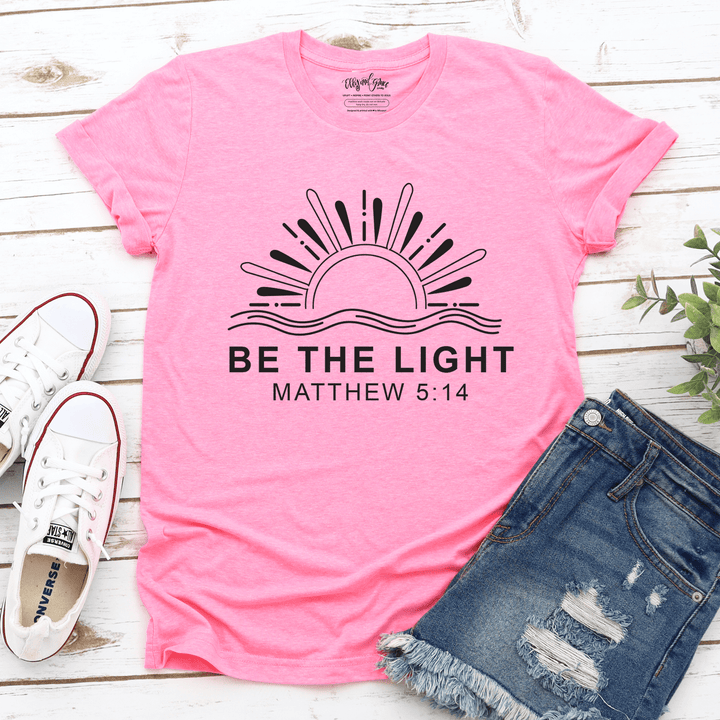 ellyandgrace 3001C Be The Light Unisex Shirt