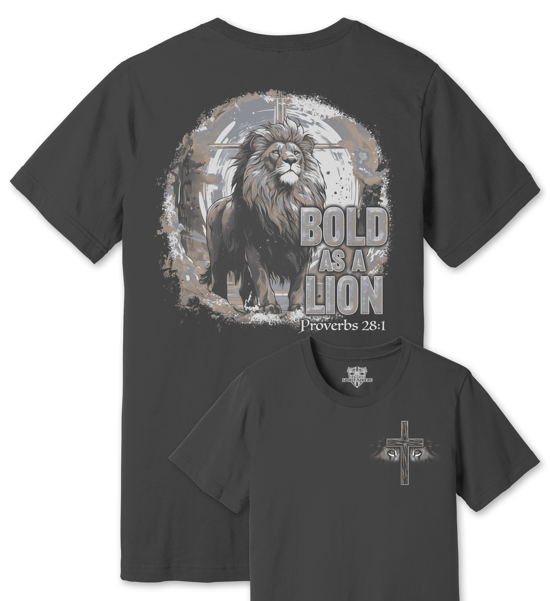 Bold as a Lion Men's Multicolor Unisex Shirt - Main Image