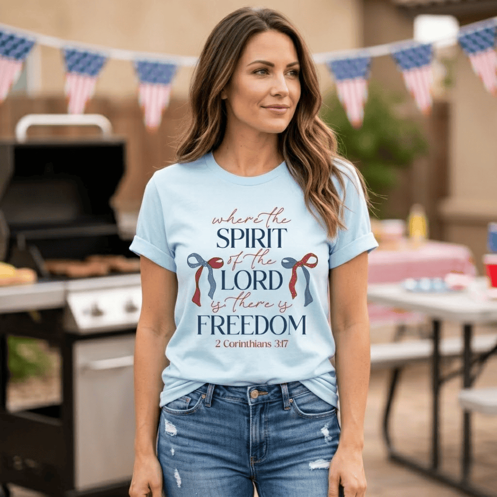 ellyandgrace 3001C Bows Where The Spirit Is Multicolor Unisex Shirt