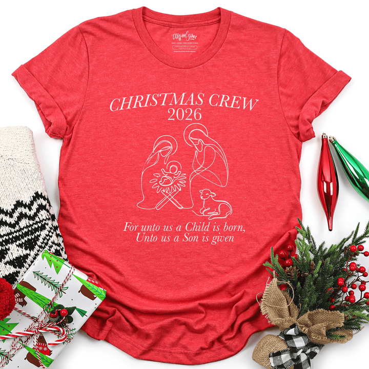 ellyandgrace 3001C Christmas Crew (2026) Unisex Shirt