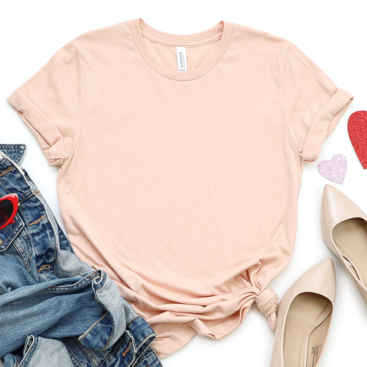 ellyandgrace 3001C Create Your Own Unisex Short Sleeve Shirt