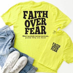 Faith Over Fear Unisex Shirt