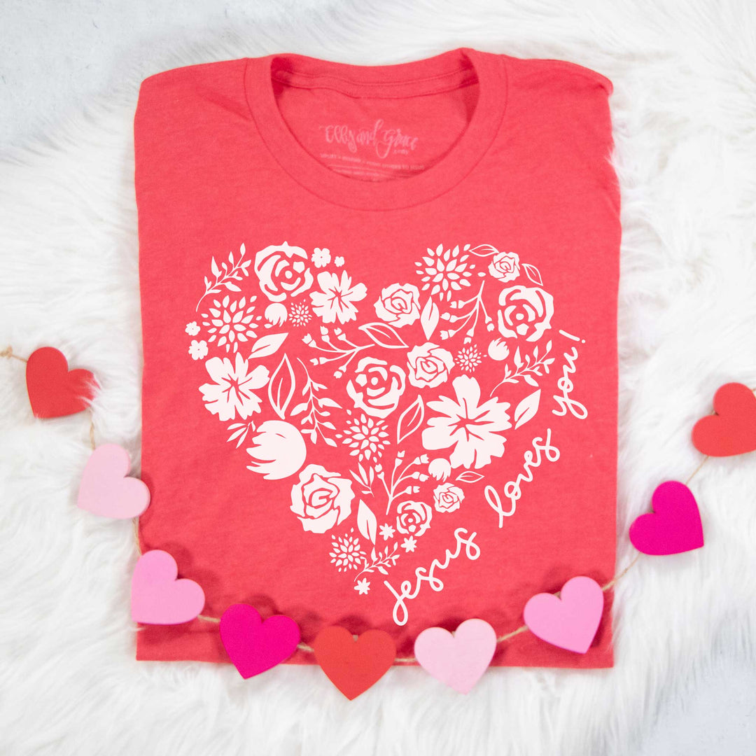Jesus Loves You Heart Kids T Shirt Jesus Loves You Heart Kids T Shirt