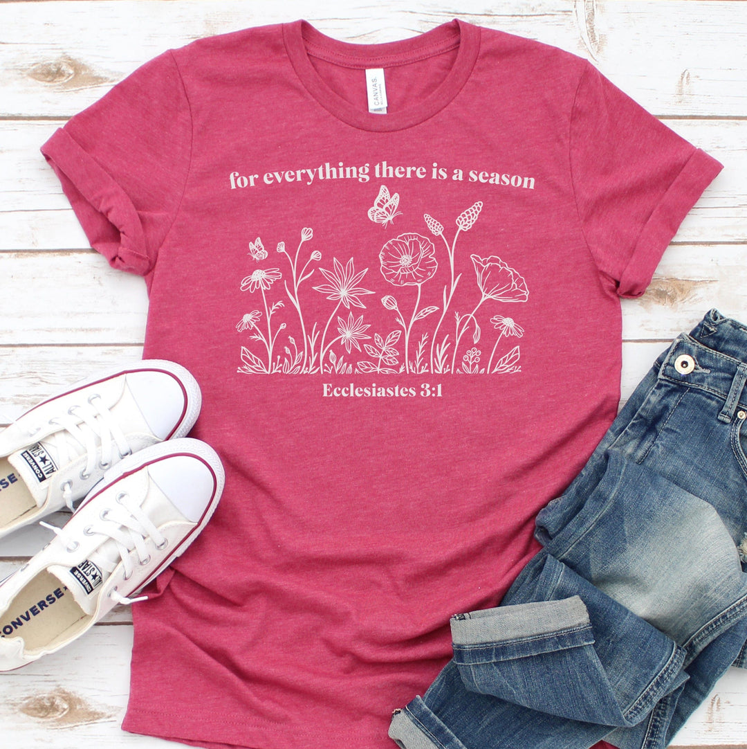ellyandgrace 3001C For Everything There Is A Season Unisex Shirt