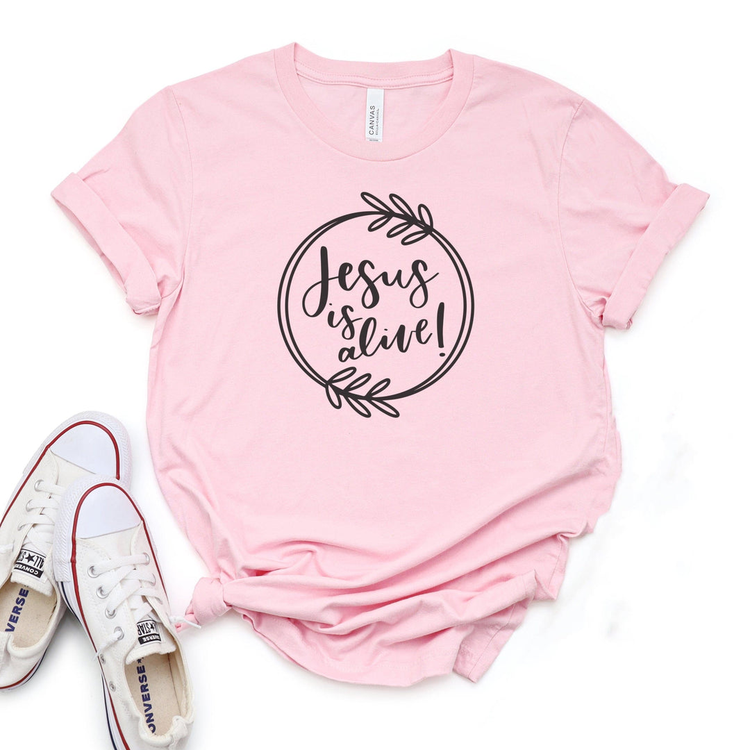 ellyandgrace 3001C Free on Orders $75+ - NEW Jesus is Alive Easter Unisex Shirt