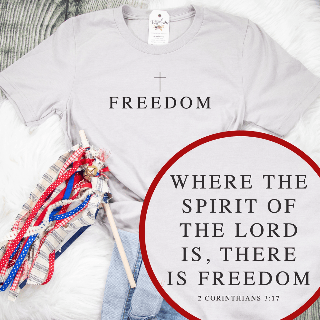 ellyandgrace 3001C Freedom Unisex Shirt
